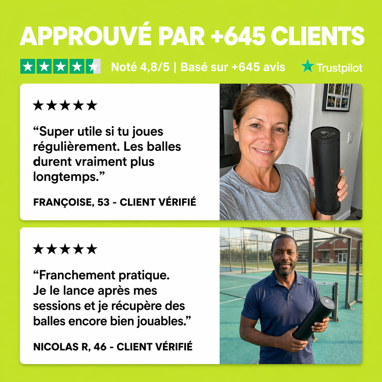 Pressora - Pressurisateur de balles électrique nouvelle géneration